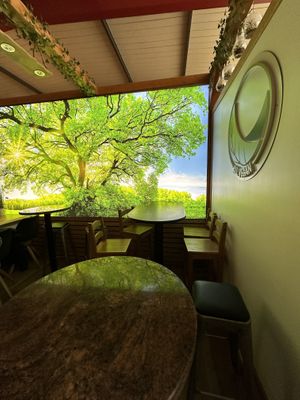 Sitzmöglichkeiten #Veganuary at All Vegan in Hannover