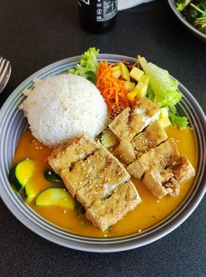 Curry bowl #Veganuary at All Vegan in Hannover