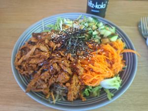 Sesame bowl at All Vegan in Hannover