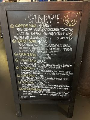 Neue Preise ab 01.08.25  at All Vegan in Hannover