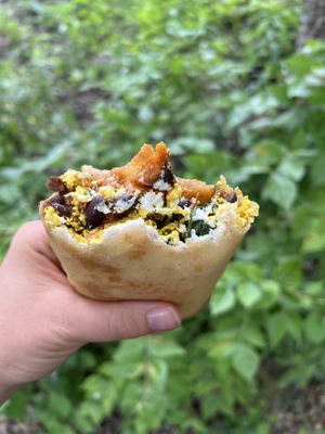 Special: breakfast burrito  at Ordinarie Fare in Dayton