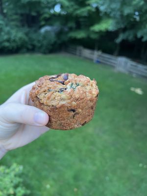 Fall garden muffin  at Ordinarie Fare in Dayton