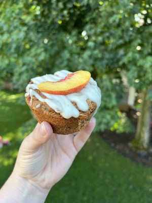 Farmer’s market muffin  at Ordinarie Fare in Dayton