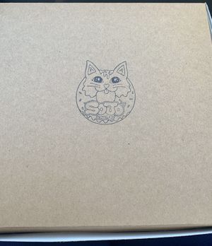 Box logo  at Sojo's Donuts in Mesa