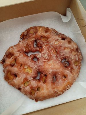 Apple fritter at Sojo's Donuts in Mesa