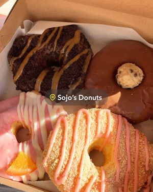   at Sojo's Donuts in Mesa
