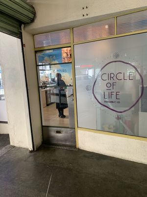 From the Bank Arcade walk  at Circle of Life Doughnut Co in Hobart