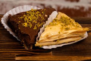 Baklava at Classic Gyros in Ridgecrest