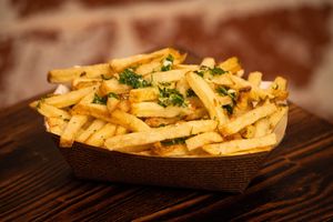 Garlic Feta Fries at Classic Gyros in Ridgecrest