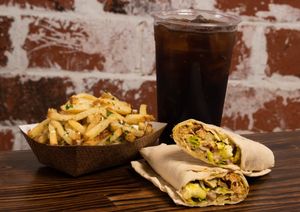 Wrap Combo at Classic Gyros in Ridgecrest