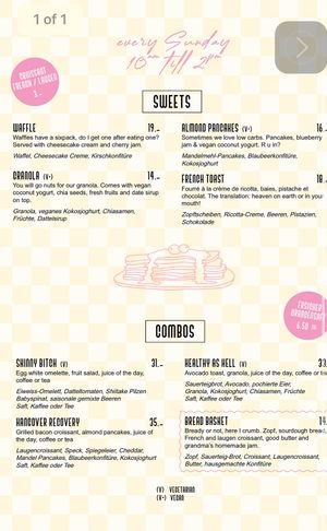 Sweets & combos  at Samigo in Zurich