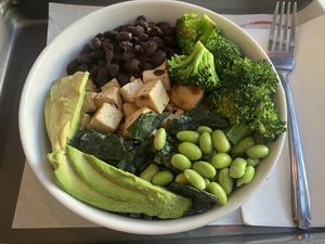 My bowl  at World Wrapps in San Francisco