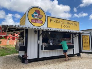 Papa Smurf’s Pizza at Papa Smurf's Pizza in Kralendijk