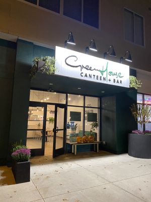 Store Front at Greenhouse Canteen + Bar in Columbus