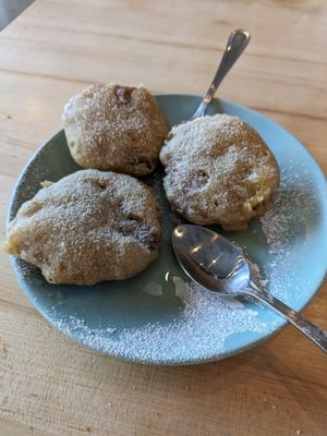 Fried cookies at Greenhouse Canteen + Bar in Columbus