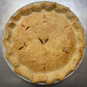 Vegan cherry pie! at Twede's Cafe in North Bend