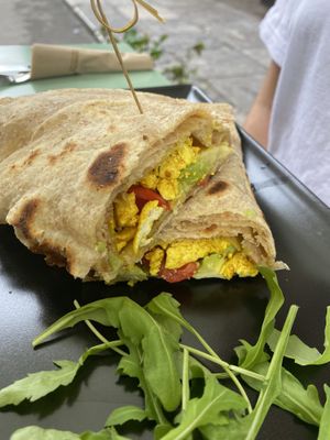 Piadine at TÈCO in Palermo