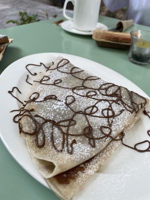 Crepe vegan at TÈCO in Palermo