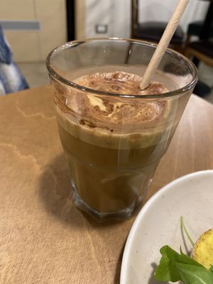 Café shakerato  at TÈCO in Palermo