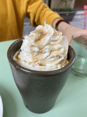 Pumpkin spiced latte at TÈCO in Palermo