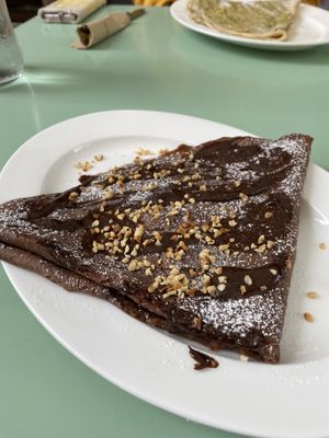 Chocolate crepe  at TÈCO in Palermo