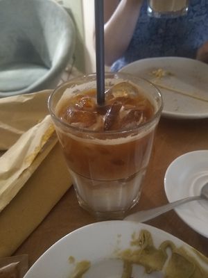 Iced cappuccino at TÈCO in Palermo