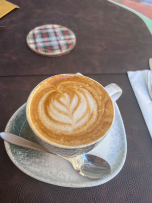Soy cappuccino  at TÈCO in Palermo