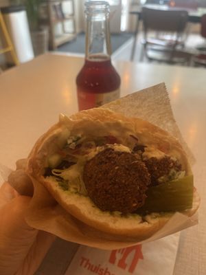Falafel pita 😋 at Levantini in Maastricht
