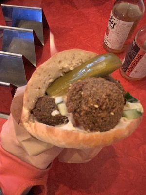 Fallapfel  at Levantini in Maastricht