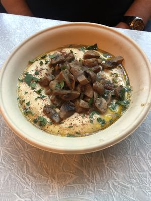 Mushroom humus   at Levantini in Maastricht