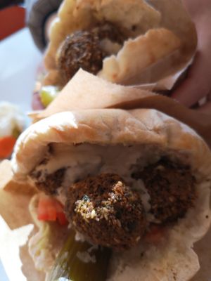 Pita Falafel at Levantini in Maastricht