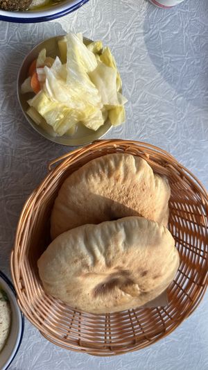 Sides that came with the bowl  at Levantini in Maastricht