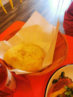 Really good pita bread at Levantini in Maastricht