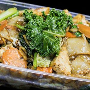 Vegan Pad Siew at Budgewoi Thai in Budgewoi