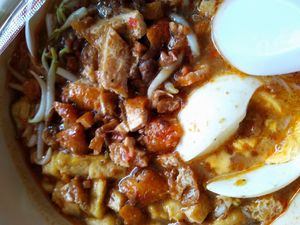 Mee siam at Yuan Yuan 圓緣素食 - Yishun in North Singapore