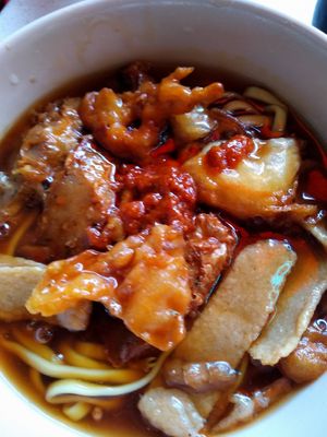 Lor Mee at Yuan Yuan 圓緣素食 - Yishun in North Singapore