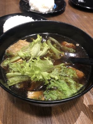 [vegan] S005 Bat Kut Teh Soup (small) 👍🏻👍🏻👍🏻
$8/16/22 (S/M/L) at Leaf Corner 慈素 - Tai Seng in Central Singapore