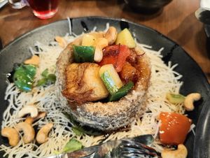 Yam basket at Leaf Corner 慈素 - Tai Seng in Central Singapore