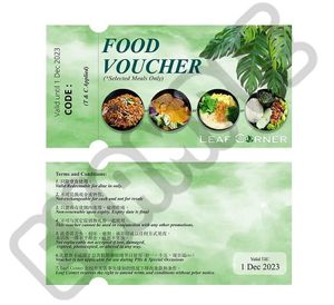 Free item can choose any 1 of the above during next visit at Leaf Corner 慈素 - Tai Seng in Central Singapore