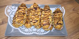 Eclair at La Gelateria in Esslingen