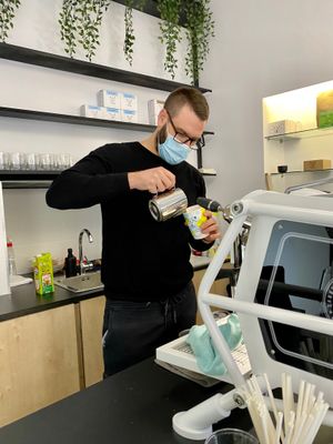 Ivan  at Split Coffee Roasters in Split