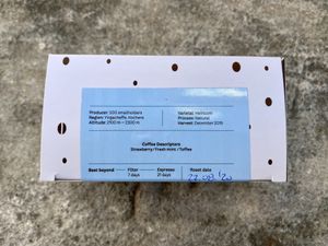 Info on roast  at Split Coffee Roasters in Split