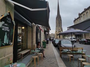 Outside at Michel MaBelle in Bordeaux