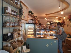 Inside at Michel MaBelle in Bordeaux