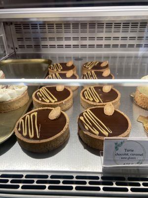 Tarte au chocolate  at Michel MaBelle in Bordeaux