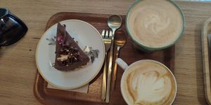 Tarta de praliné at Michel MaBelle in Bordeaux