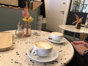 Excellent coffee  at Michel MaBelle in Bordeaux