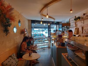 Interior of the place at Michel MaBelle in Bordeaux