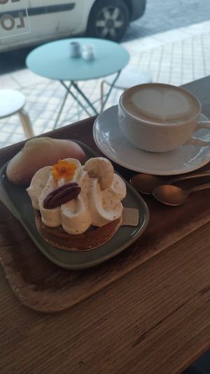 I had the vegan Madeline and Banoffe tart! at Michel MaBelle in Bordeaux