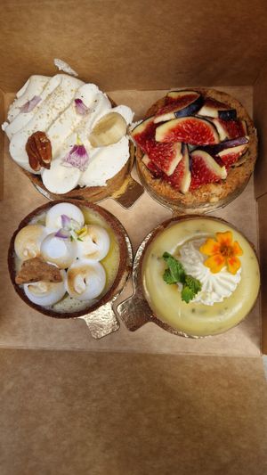 Vegan pastries at Michel MaBelle in Bordeaux